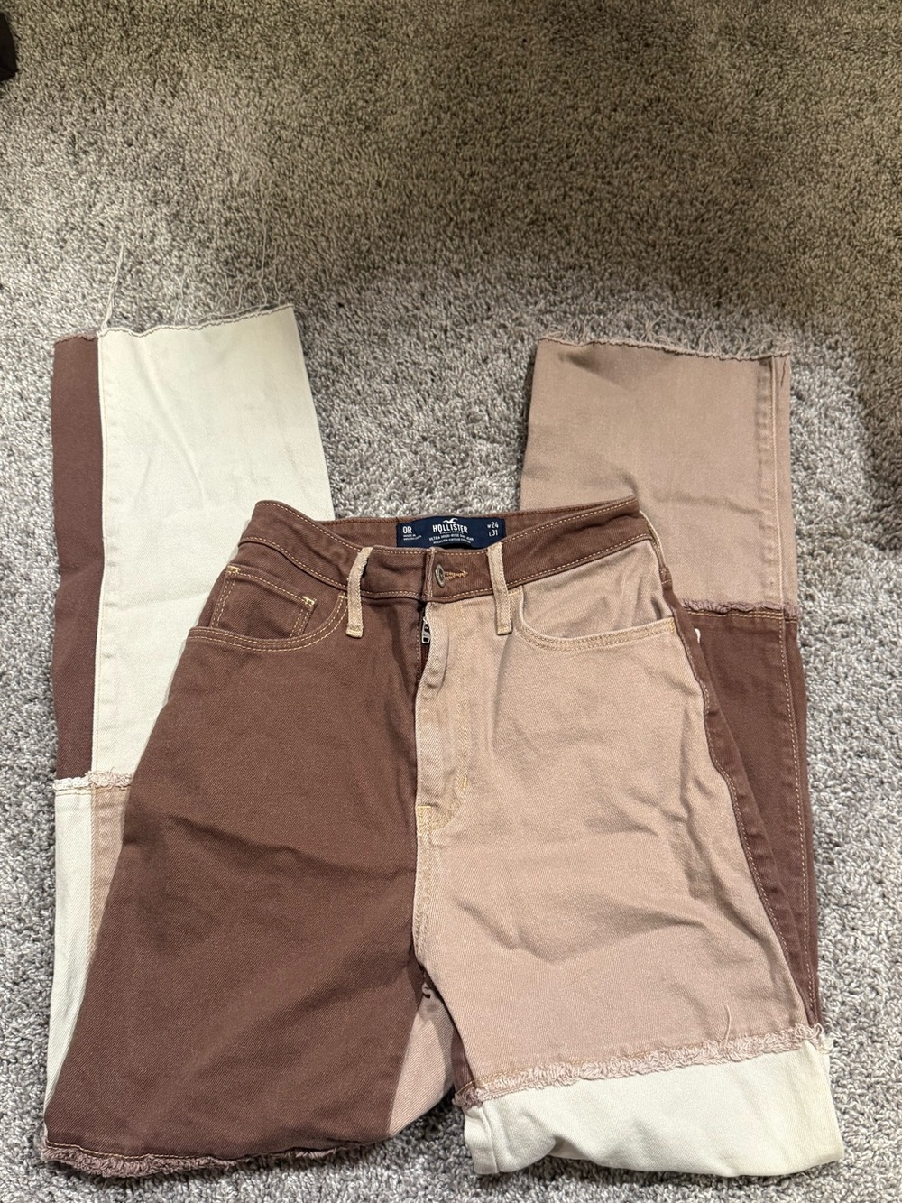 Women’s Patchwork Jeans